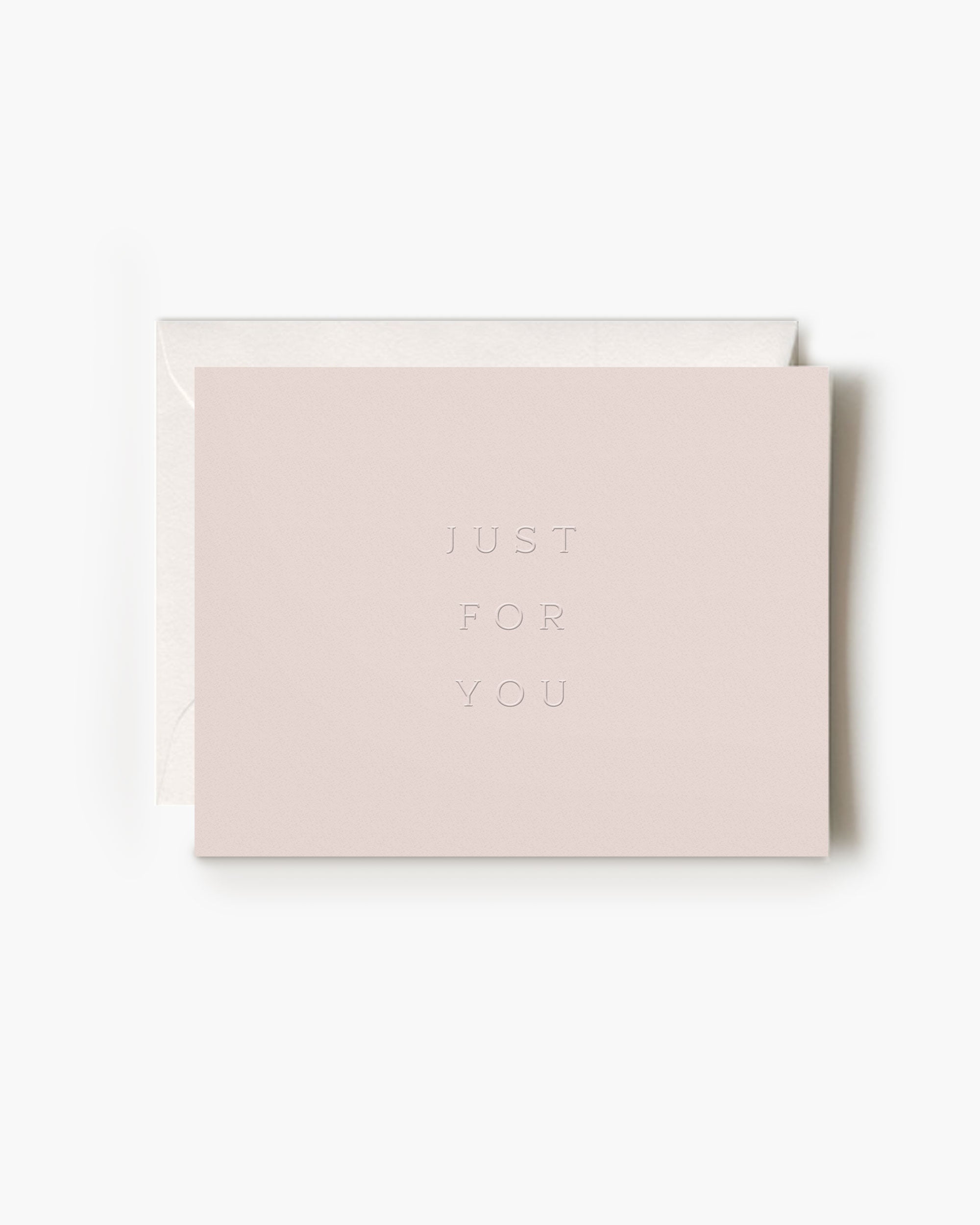 Greeting Cards - Just for You - Set of 6 - Pink Dream